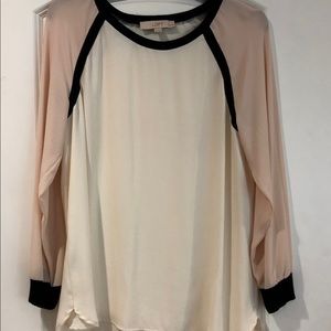 LOFT long sleeve blouse